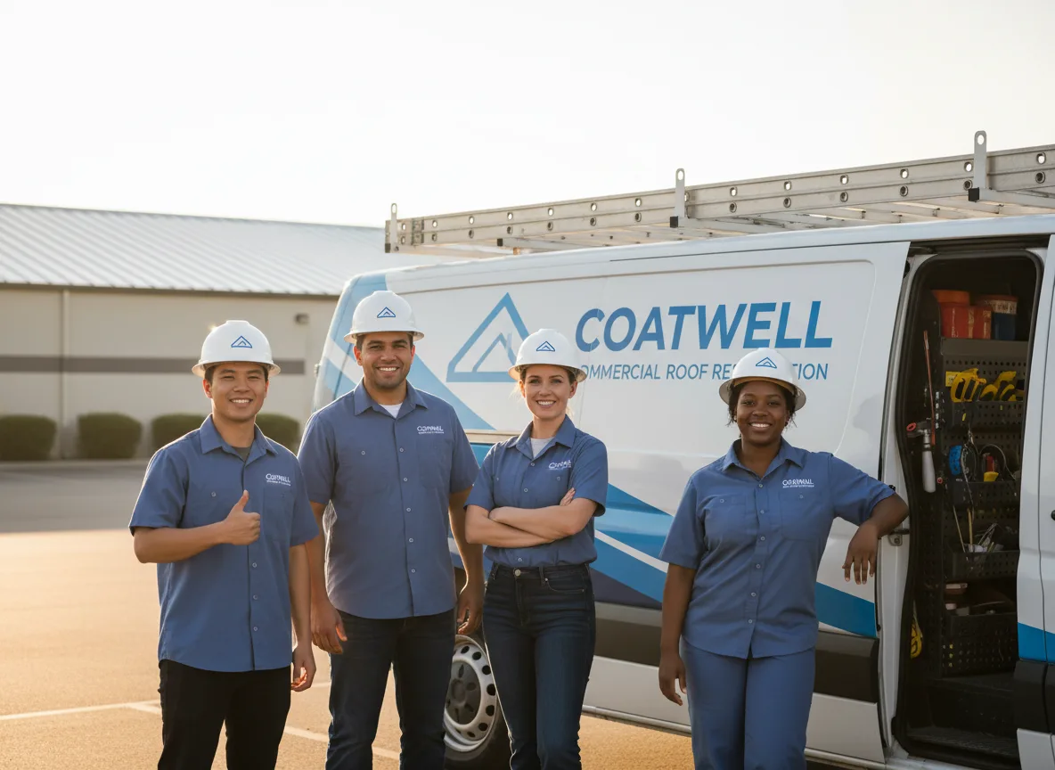 Commercial roof coating company in Barnesville, PA